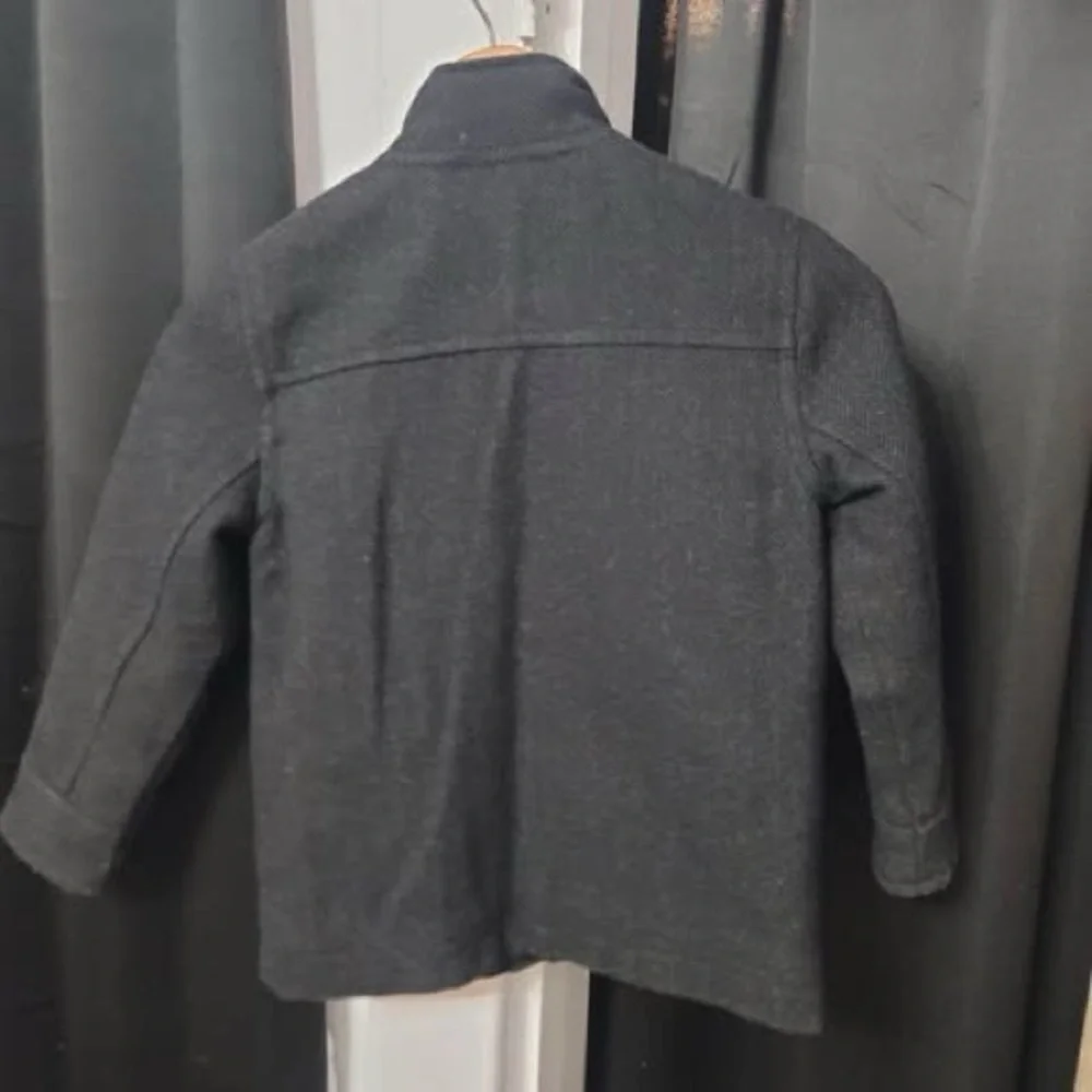 GapKids Thick Wool Blend Coat Jacket Zip Up Size S